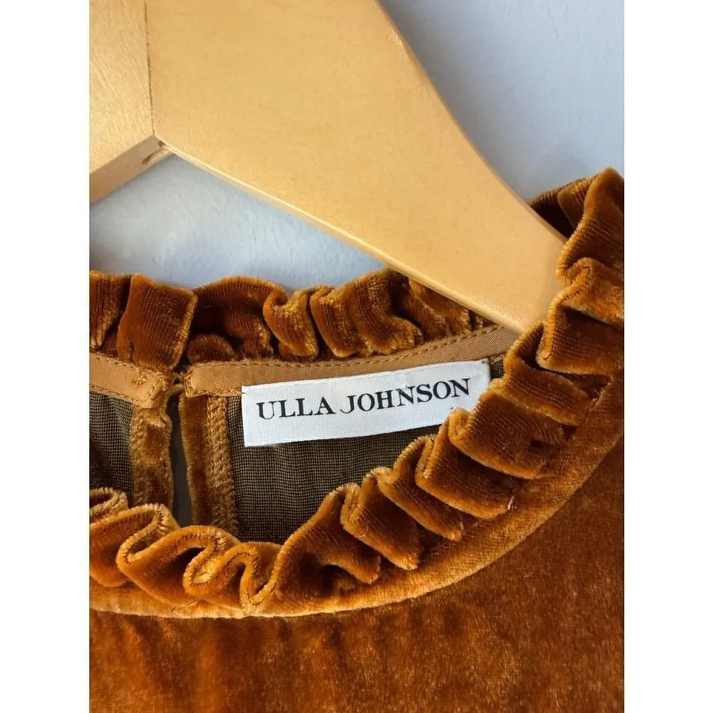 Ulla Johnson Velvet Giles Blouse
